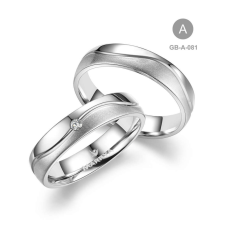 Marrya Gold 8 karátos Arany karikagyűrű pár - GB-081-18K-A gyűrű