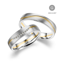 Marrya Gold 8 karátos Arany karikagyűrű pár - GB-097-18K-G gyűrű