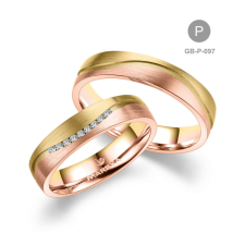 Marrya Gold 8 karátos Arany karikagyűrű pár - GB-097-8K-P gyűrű