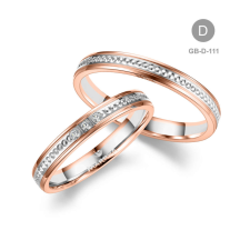 Marrya Gold 8 karátos Arany karikagyűrű pár - GB-111 -8K-D gyűrű