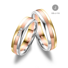 Marrya Gold 8 karátos Arany karikagyűrű pár - GB-116-8K-J gyűrű