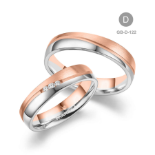 Marrya Gold 8 karátos Arany karikagyűrű pár - GB-122-18K-D gyűrű