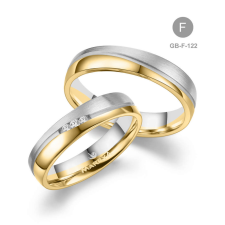 Marrya Gold 8 karátos Arany karikagyűrű pár - GB-122-8K-F gyűrű