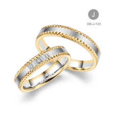 Marrya Gold 8 karátos Arany karikagyűrű pár - GB-123-8K-J gyűrű