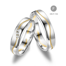 Marrya Gold 8 karátos Arany karikagyűrű pár - GB-152-8K-F gyűrű