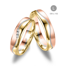 Marrya Gold 8 karátos Arany karikagyűrű pár - GB-152-8K-J gyűrű