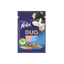 Mars-Nestlé Felix Fantastic duo (lazac,szardínia) aszpikban (85g) macskaeledel