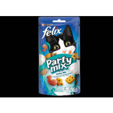Mars-Nestlé Felix Party Mix Ocean Mix (lazac,pisztráng) jutalomfalat - macskák részére (60g) jutalomfalat macskáknak