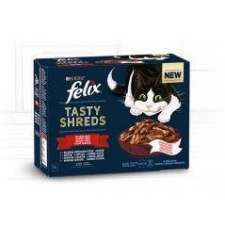 Mars-Nestlé Felix Tasty Shreds (házias válogatás - szószban) alutasakos - macskák részére (12x80g) macskaeledel