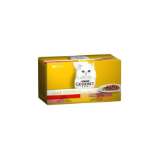 Mars-Nestlé Gourmet Gold Duó Multipack (falatok szószban) nedvestáp - macskák részére (4x85g) macskaeledel