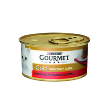Mars-Nestlé Gourmet Gold Savoury Cake (marha,paradicsom) nedvestáp - macskák részére (85g) macskaeledel