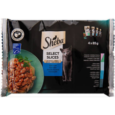 Mars-Nestlé Sheba 4x85g alutasakos Halas macskaeledel