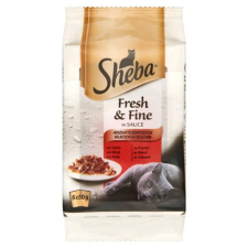Mars-Nestlé Sheba Húsos - alutasakos felnőtt macskák részére (6x50g) macskaeledel