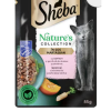 Mars-Nestlé Sheba Nature's Collection Adult - alutasakos mártásban (lazac, sütőtök) felnőtt macskák részére (85g)