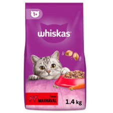 Mars-Nestlé Whiskas Adult Beef +1 - Szárazeledel (marhahússal) felnőtt macskák részére (1,4kg) macskaeledel