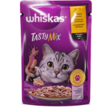 Mars-Nestlé Whiskas Adult TastyMix - alutasakos (bárány, pulyka, mártásban) felnőtt macskák részére (85g) macskaeledel