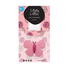 Marta la farfalla autóillatosító Pink Rose illatosító, légfrissítő
