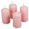  Mártott henger gyertya 40x80 mm púder 4db/csom (db ár)