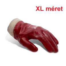  Mártott PVC, pamut kesztyű - XL méret