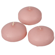  Mártott úszó gyertya 60x30 mm mályva 12db/csom (db ár) gyertya