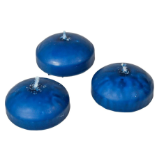 Mártott úszó gyertya 60x30 mm sötét kék 12db/csom (db ár) gyertya