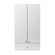 MARTPLAST Függesztett fürdőszoba szekrény, fehér, 48 x 90 x 27 cm fürdőszoba bútor