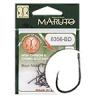 Maruto HOROG 8356-BD CARP HOOKS BARBED FORGED STRAIGHT EYE HC BLACK NICKEL 12