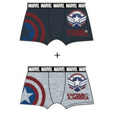 Marvel, Amerika kapitány férfi boxeralsó 2 darab/csomag S gyerek alsó