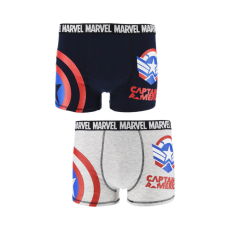  Marvel, Amerika kapitány férfi boxeralsó 2 darab/csomag (S-XL)