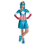 Marvel Amerika kapitány ruha lányoknak 5-7 éves korig 120 - 130 cm
