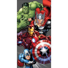 Marvel Bosszúállók fürdőlepedő, strandtörölköző 60x120 cm lakástextília
