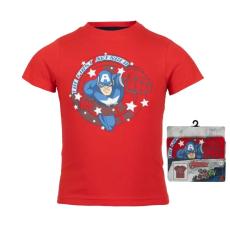 Marvel Bosszúállók gyerek rövid ujjú póló - Captain America - 122/128-as méret