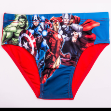 Marvel Bosszúállók kisfiú fürdő alsó - piros - 116