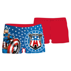 Marvel Bosszúállók kisfiú fürdő boxer - piros - 104