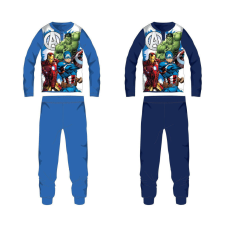 Marvel Bosszúállók pamut jersey gyerek pizsama - középkék - 128