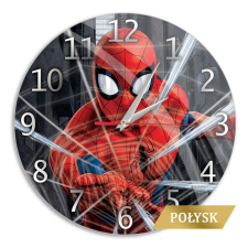 Marvel Falióra 29 cm - Pókember - Licenc termék falióra