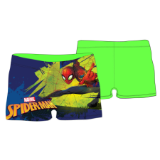 Marvel Pókember kisfiú fürdő boxer - uv zöld - 122 gyerek fürdőruha