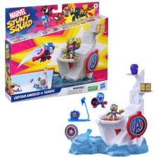  Marvel Stunt and Squad Amerika Kapitány vs. Thanos Játékszett (5010994180997) játékfigura