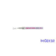 Marvy DecoColor lakkfilc vékony 200S - Ezüst dekorációs kellék