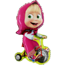Mása és a medve Biking fólia lufi 99 cm party kellék