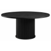  Masa Living/Hol, Blackswan Design Negrette, lemn negru, 120x120x86 cm