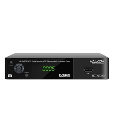 Mascom MC720T2 HD DVB-T2 H.265 / HEVC műholdas beltéri egység