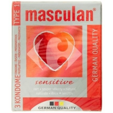 Masculan "1" szuper vékony gumióvszer 3db óvszer