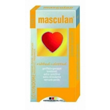 Masculan "3" bordázott gumióvszer 10db óvszer