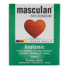  MASCULAN ÓVSZER ANATÓMIAI 3DB óvszer