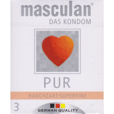 Masculan Pur extra vékony óvszer (3 db) óvszer