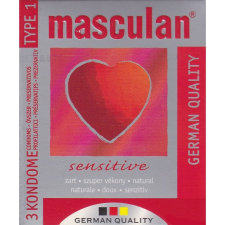 Masculan Sensitive, extra vékony óvszer (3 db) óvszer