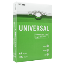 Másolópapír A4, 80g, Smartline Universal 500ív/csomag, fénymásolópapír