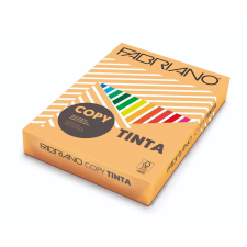  Másolópapír, színes, A4, 160g. Fabriano CopyTinta 250ív/csomag. intenzív mandarin sárga fénymásolópapír