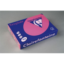  Másolópapír színes Clairefontaine Trophée A/3 80g neon rózsaszín 500 ív/csomag (2888) fénymásolópapír